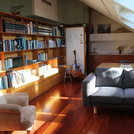 A Casa Rosa- ático En El Centro De Apartamento *