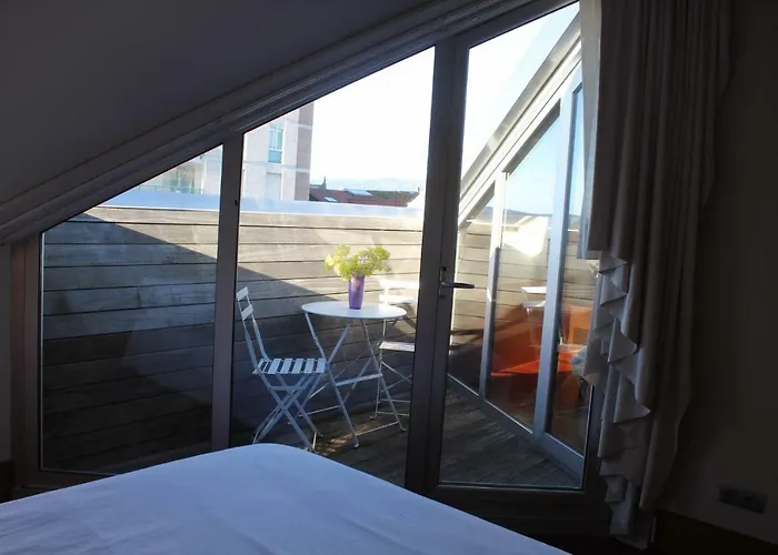 Apartmán A Casa Rosa- Atico En El Centro De Vigo